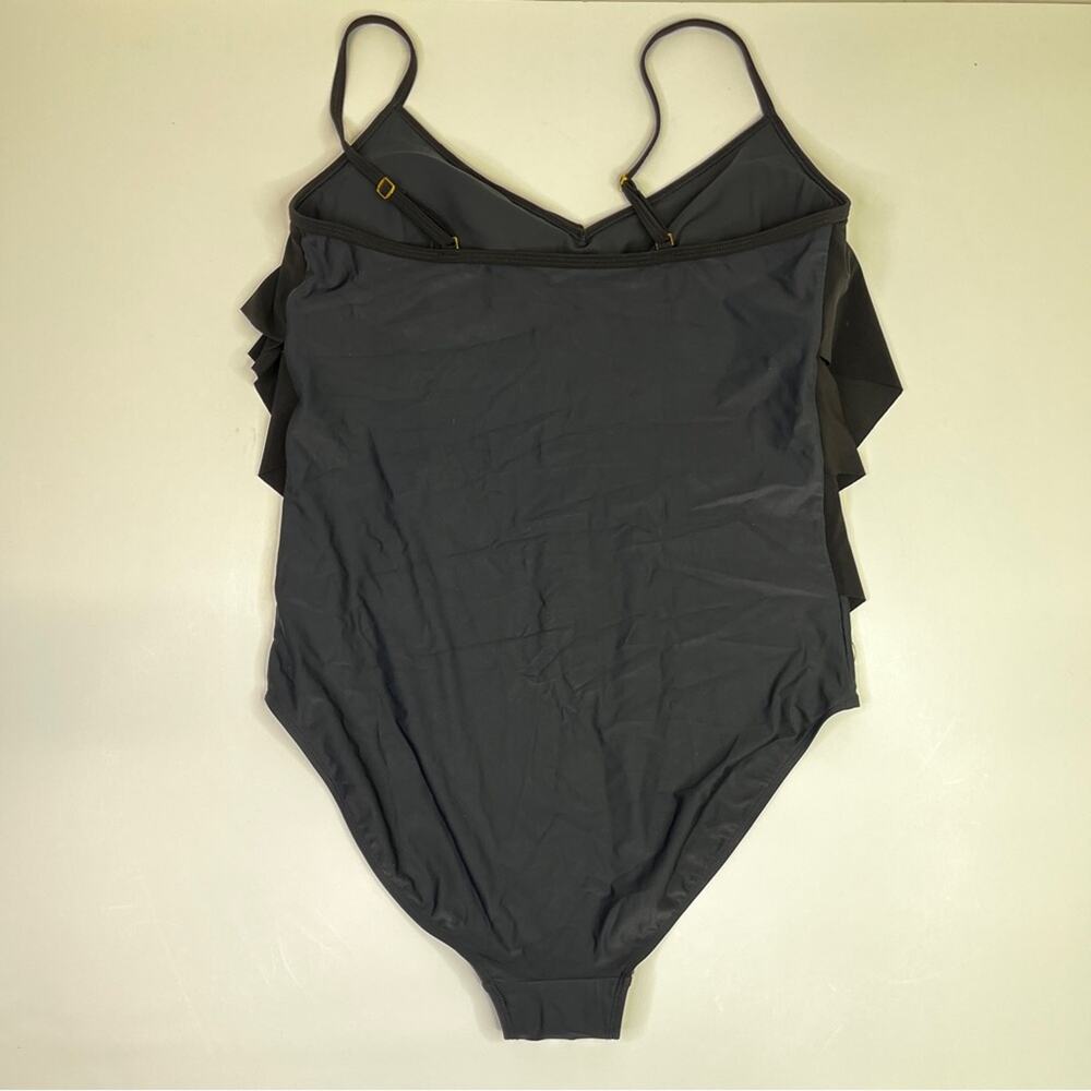 Beyond Control Layered Overlay One Piece swimsuit black - 16 - Picture 7 of 12